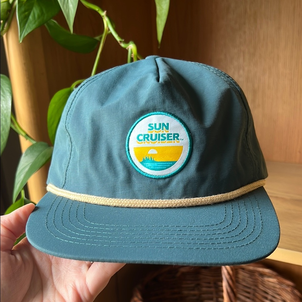 Sun Cruiser Teal Cap